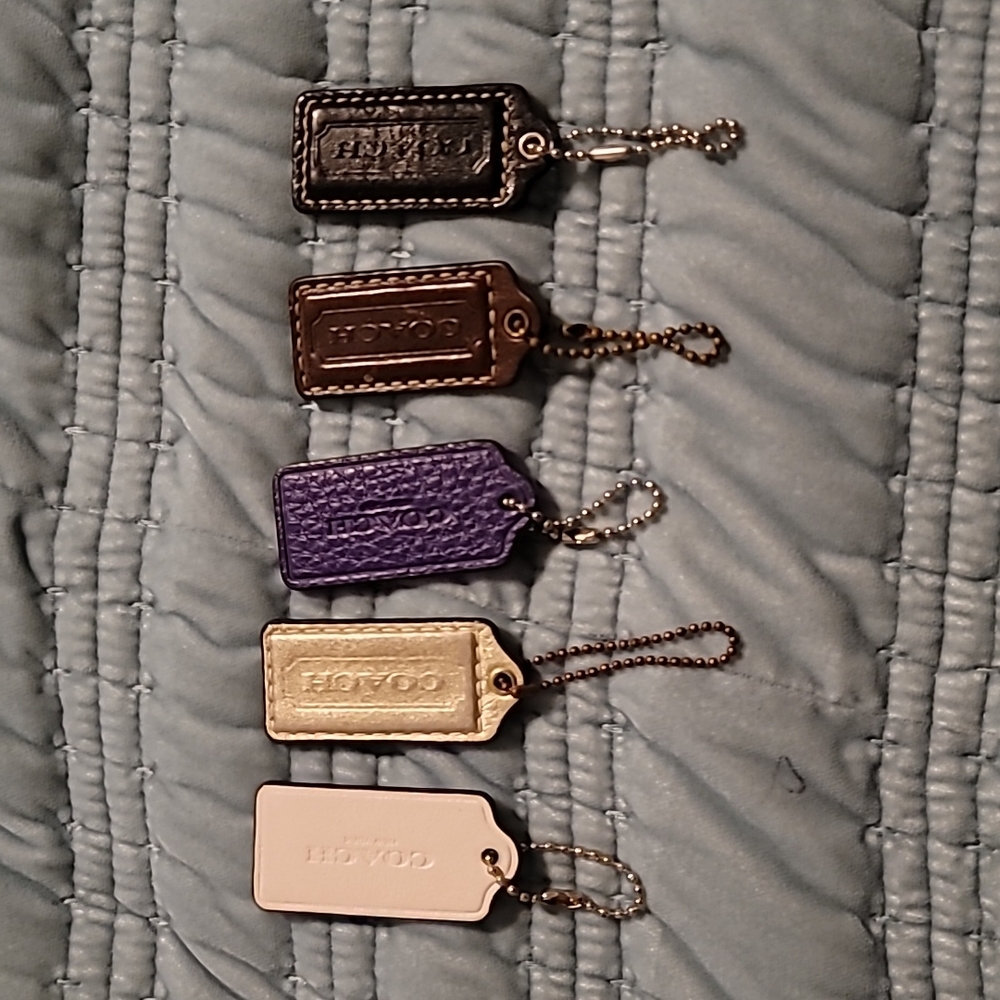 Coach hang tags